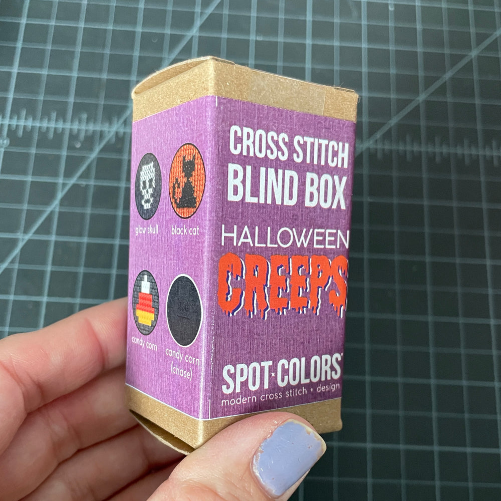 Halloween Creeps Cross Stitch Blind Box Kit