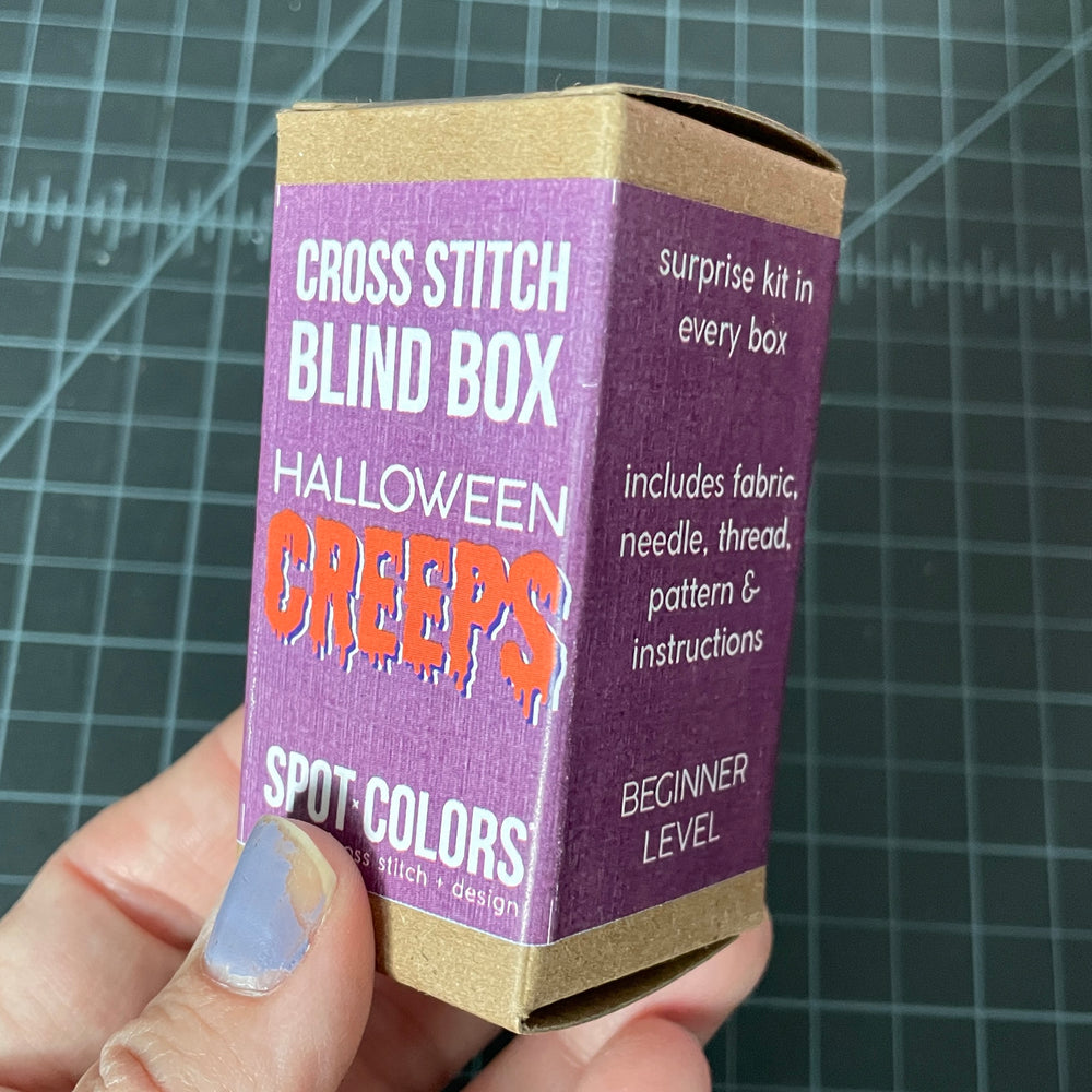 Halloween Creeps Cross Stitch Blind Box Kit