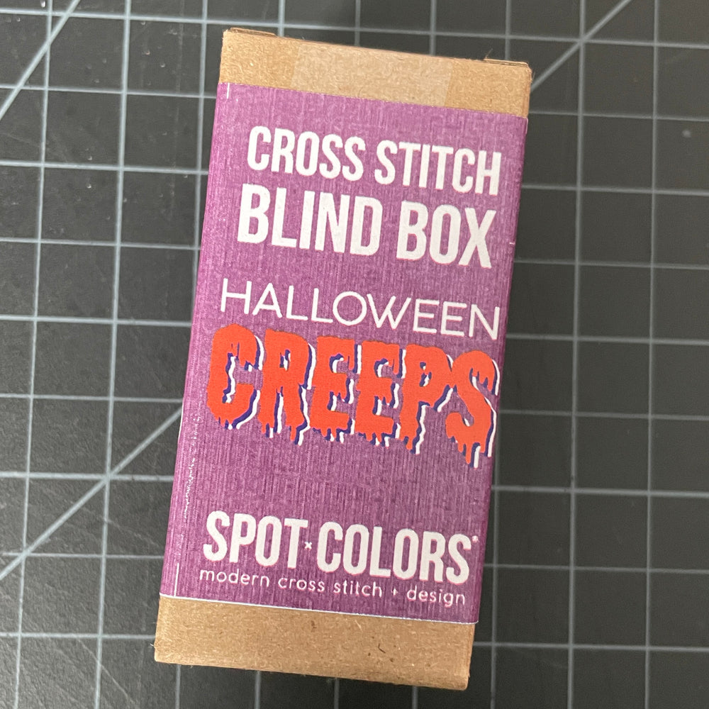 Halloween Creeps Cross Stitch Blind Box Kit