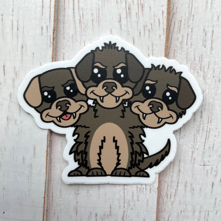 Cerberus Sticker 3"