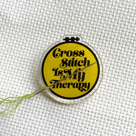 Cross Stitch Therapy Needle Magnet