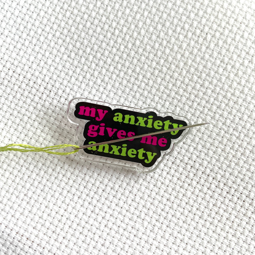 WS My Anxiety Needle Magnet - PRE ORDER