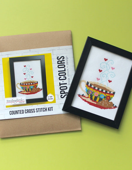 teacup cross stitch mary engelbreit