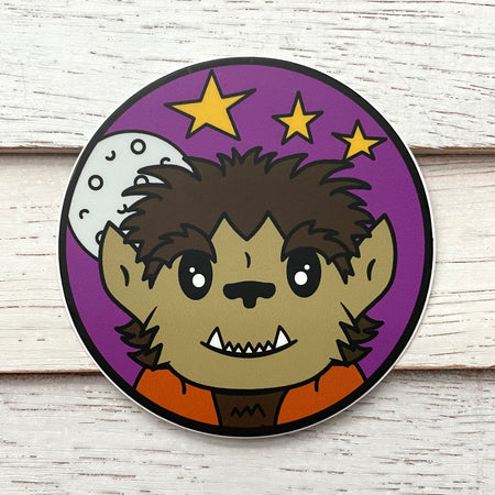 Wolfboy Wayne Warren Sticker 3"