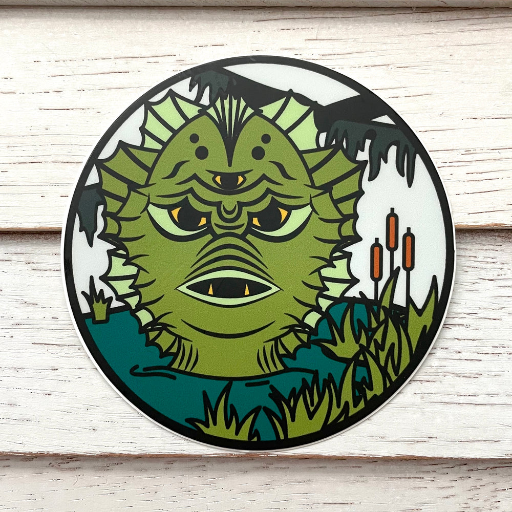 Toxic Swamp Pitre Sticker 3"