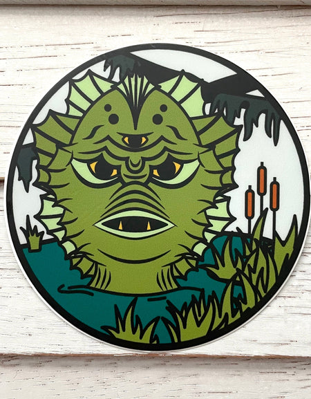WS Toxic Swamp Pitre Sticker 3"