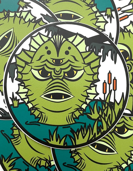 Toxic Swamp Pitre Sticker 3"