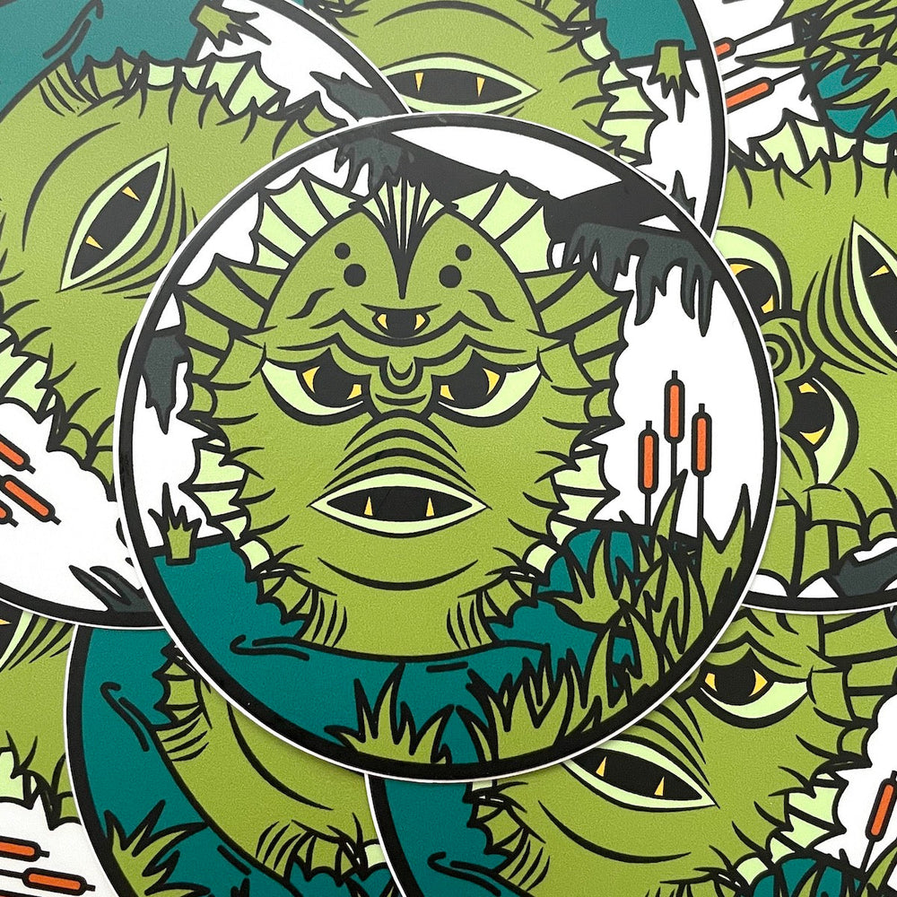 WS Toxic Swamp Pitre Sticker 3"