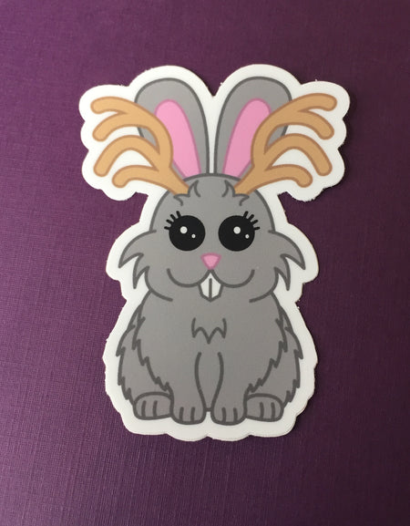 Jackalope Sticker 3"