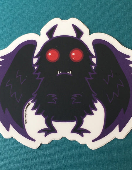 WS Mothman Sticker 3"