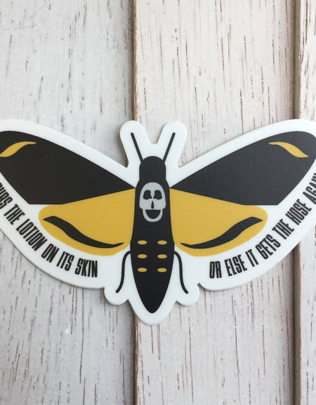 WS Moth Sticker 4"