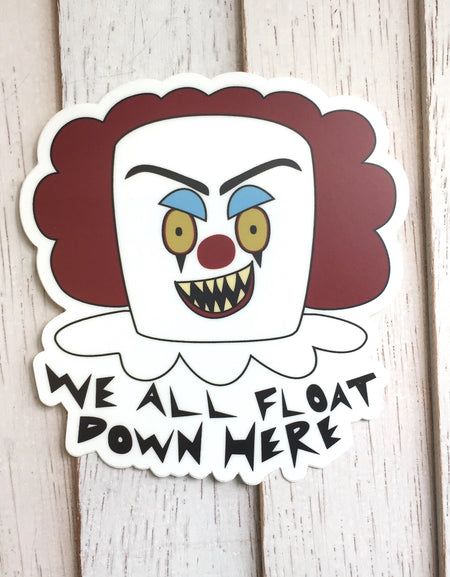 Clown Sticker 4"