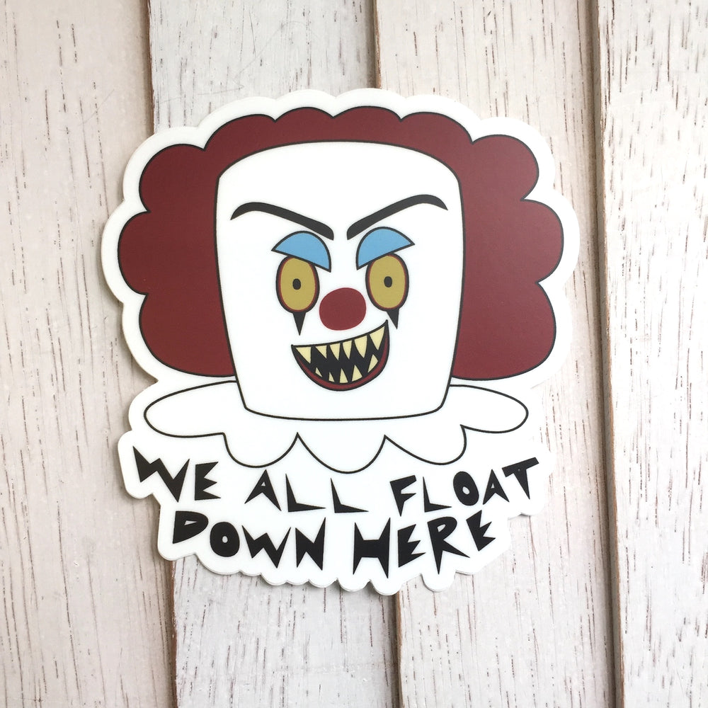 Clown Sticker 4"