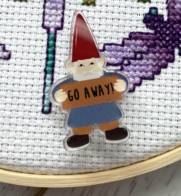 Angry Gnome Needle Magnet