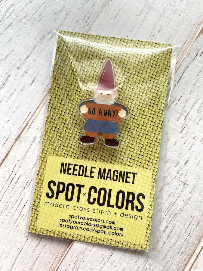 WS Angry Gnome Needle Magnet - PRE ORDER