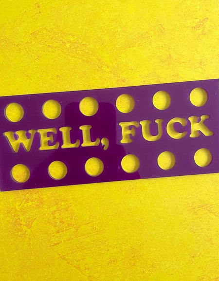 Well, Fuck Thread Holder Organizer