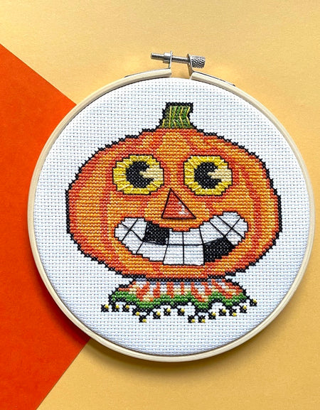 PATTERN WS Pumpkin by Mary Engelbreit Counted Cross Stitch