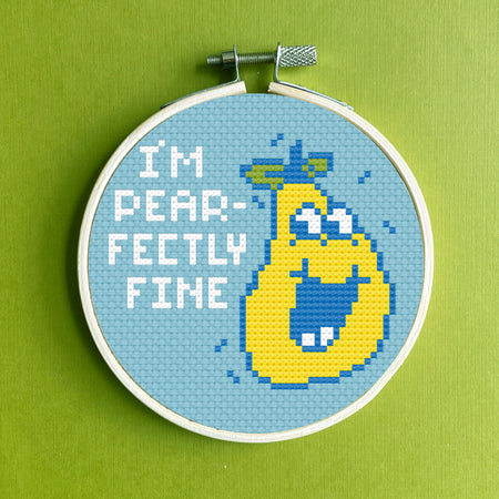 Pear Cross Stitch Kit