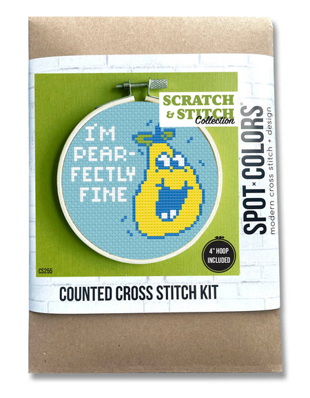 Pear Cross Stitch Kit