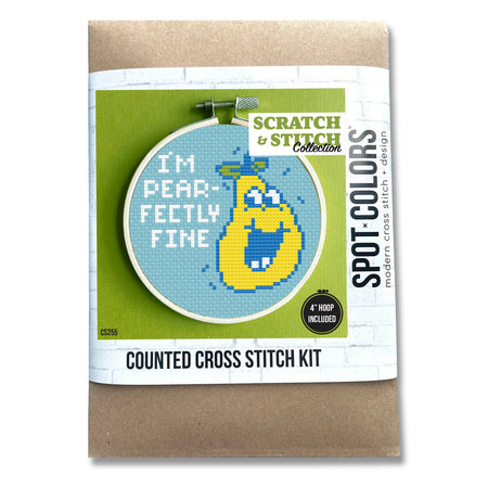 Pear Cross Stitch Kit