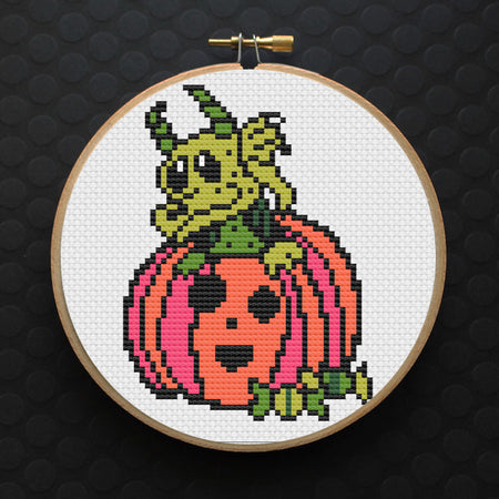 Pyro Jellyhop Dragon by Rose Catherine Khan Cross Stitch Kit