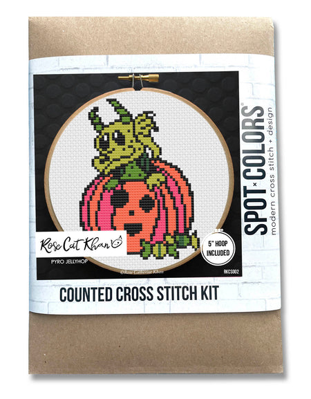Pyro Jellyhop Dragon by Rose Catherine Khan Cross Stitch Kit