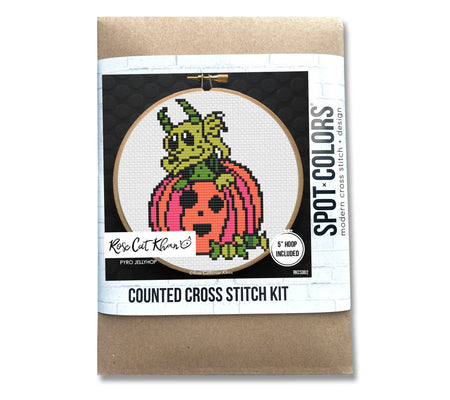 Pyro Jellyhop Dragon by Rose Catherine Khan Cross Stitch Kit
