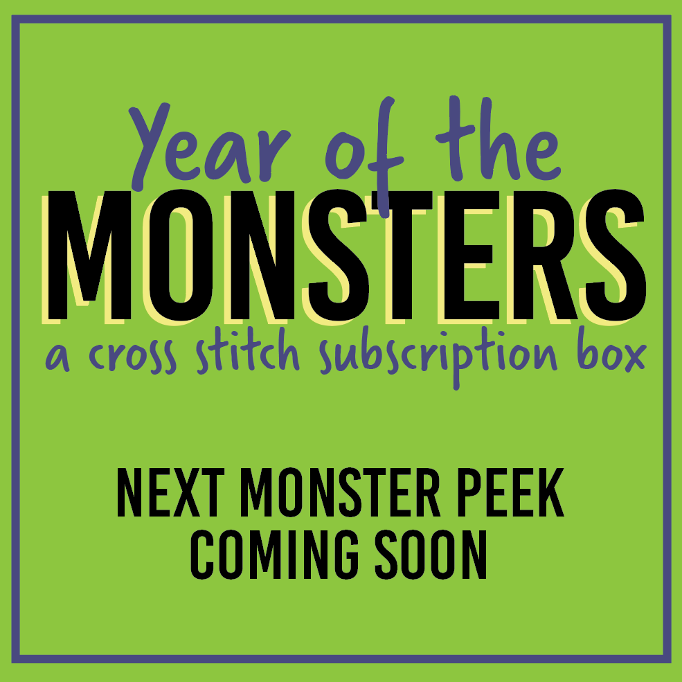 Subscription: Year of the Monsters | Month to Month DIGITAL PDF Pattern