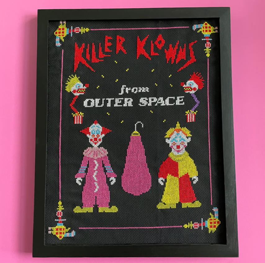 Killer Klowns Counted Cross Stitch DIGITAL Pattern