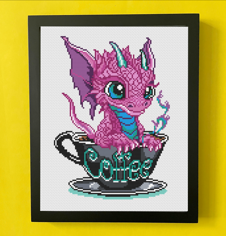 Coffee With Andi Kit by Ruth Thompson Cross Stitch Digital Download Pattern