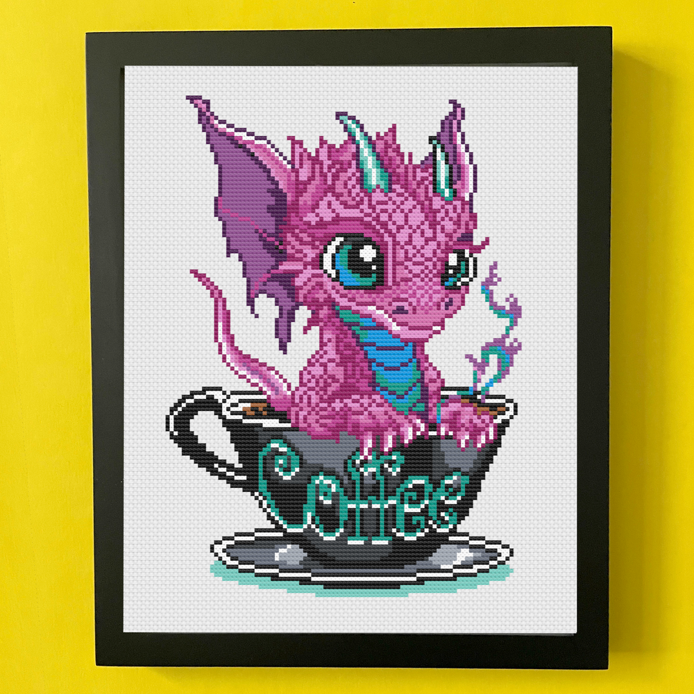 Coffee With Andi Kit by Ruth Thompson Cross Stitch Digital Download Pattern