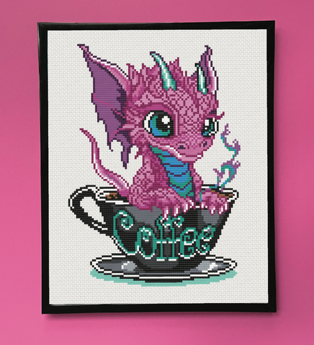 Coffee With Andi Kit by Ruth Thompson Cross Stitch Digital Download Pattern