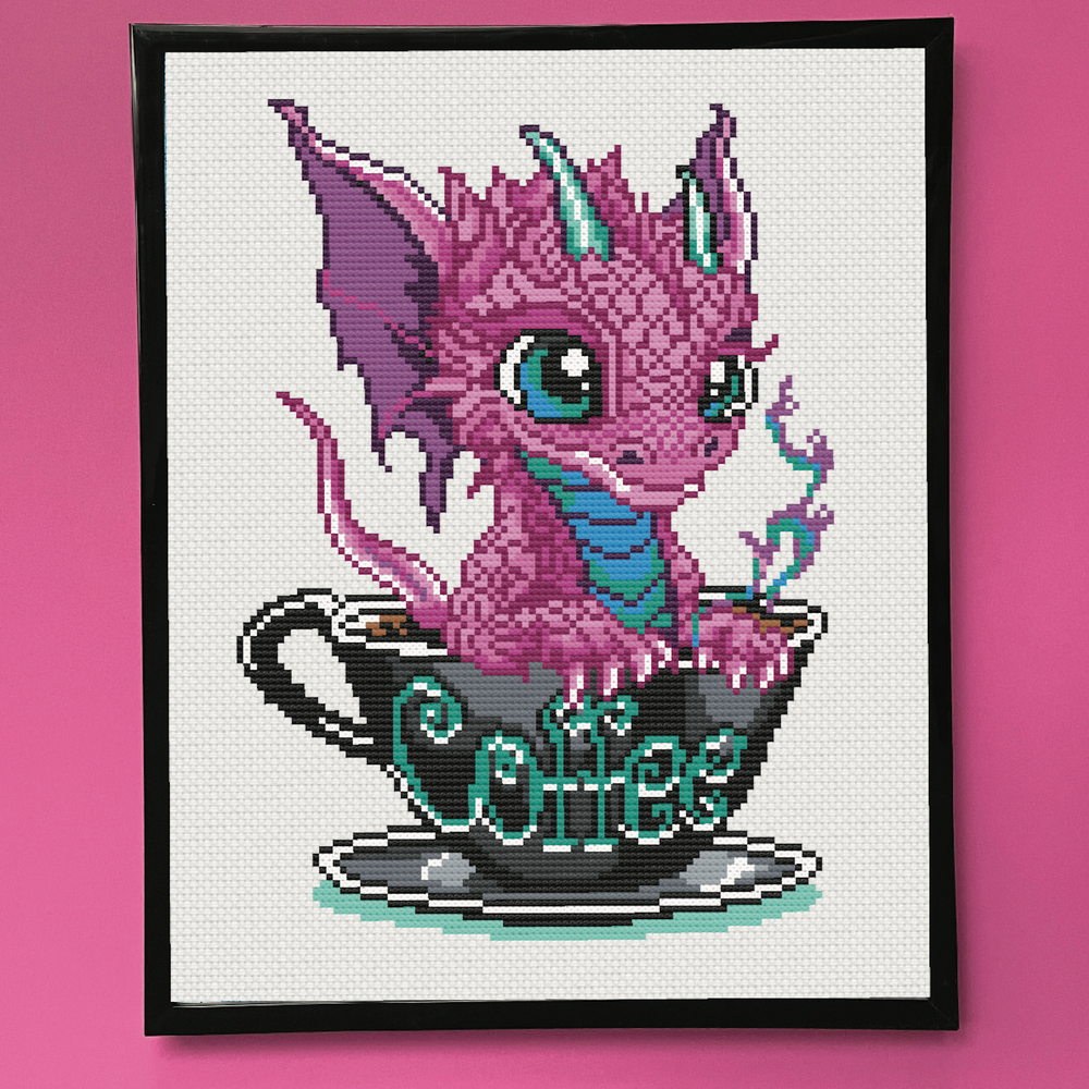 Coffee With Andi Kit by Ruth Thompson Cross Stitch Digital Download Pattern