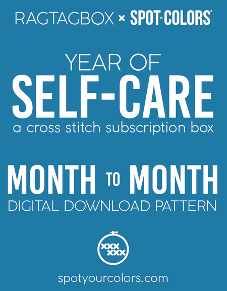 Sub: Year of the Self-Care | Month to Month Digital Pattern