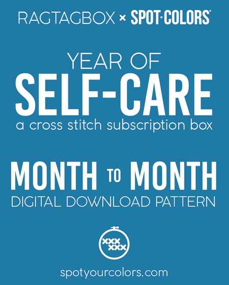Sub: Year of the Self-Care | Month to Month Digital Pattern