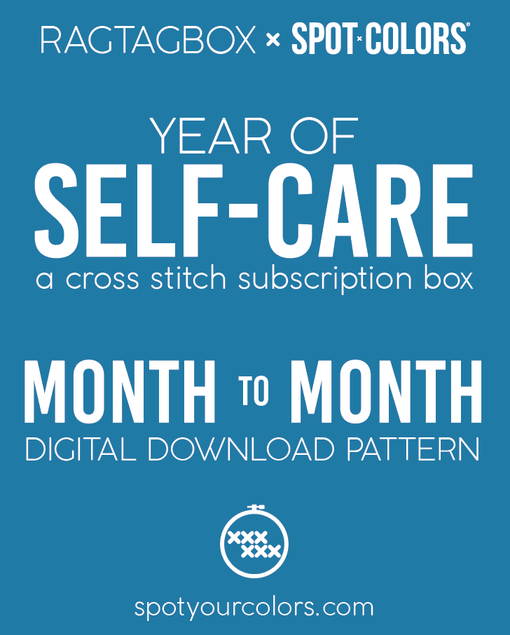 Sub: Year of the Self-Care | Month to Month Digital Pattern
