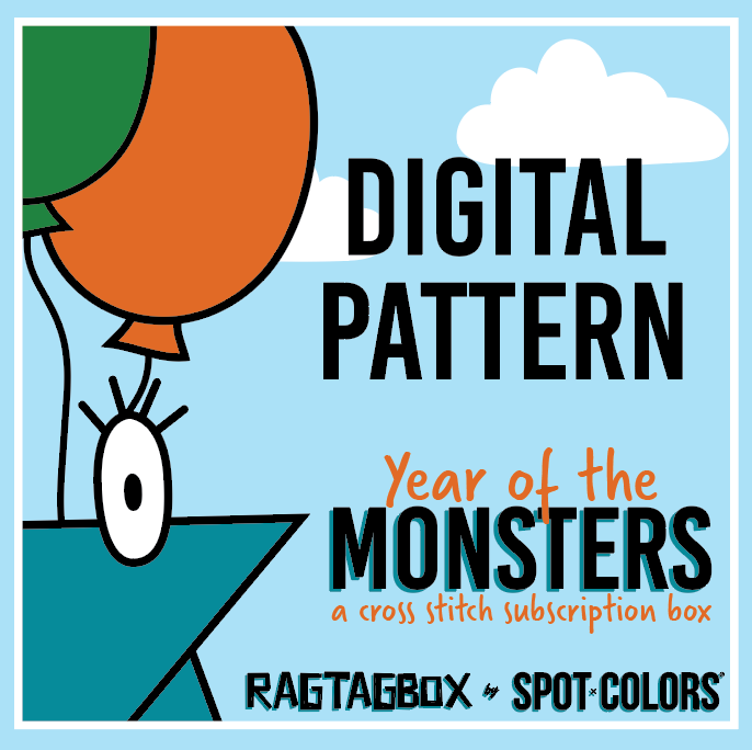 Subscription: Year of the Monsters | Month to Month DIGITAL PDF Pattern