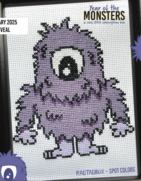 Subscription: Year of the Monsters | Month to Month DIGITAL PDF Pattern