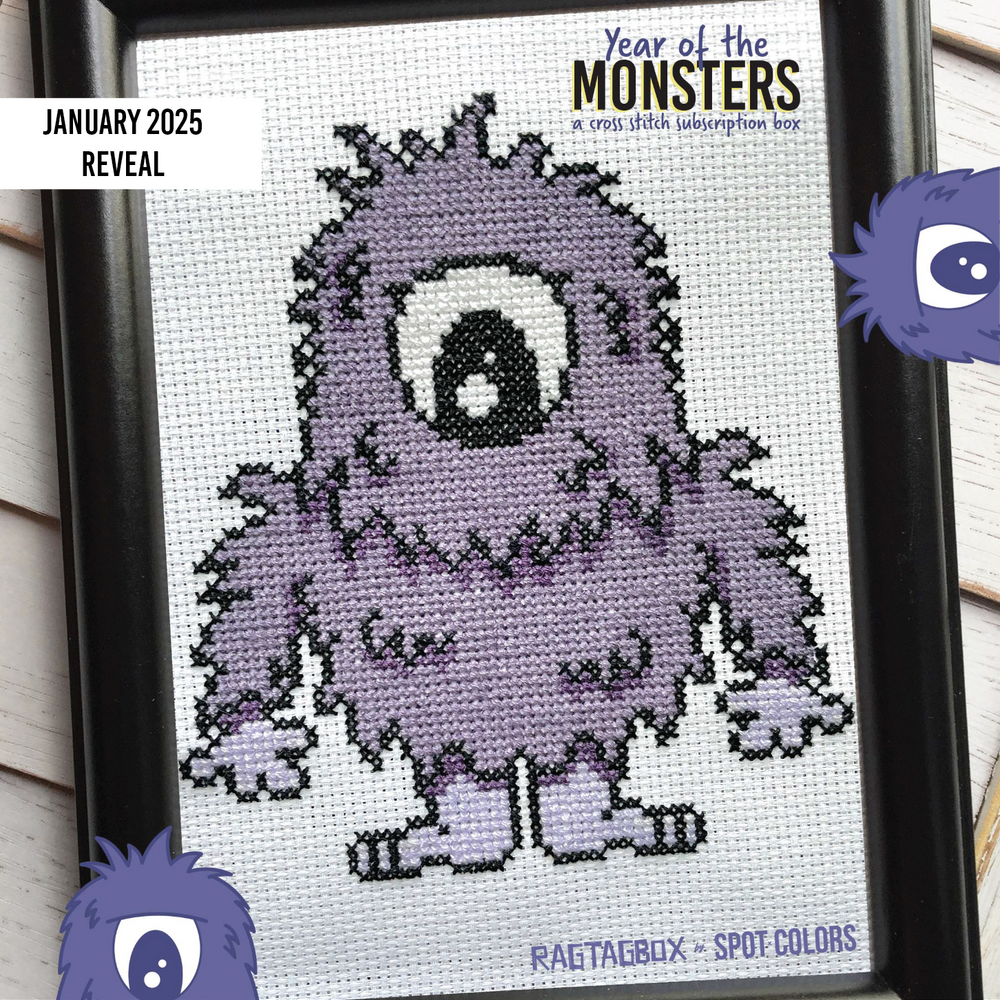 Subscription: Year of the Monsters | Month to Month DIGITAL PDF Pattern