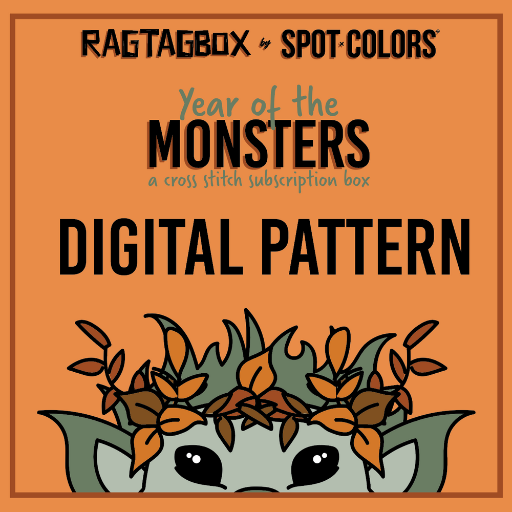 Subscription: Year of the Monsters | Month to Month DIGITAL PDF Pattern