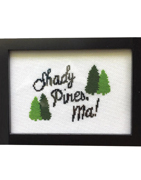 Shady Pines Cross Stitch DIY KIT Intermediate
