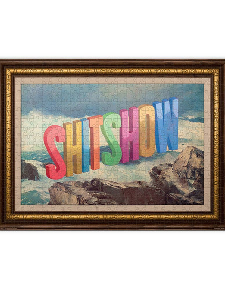 Puzzle 500 PC - Wayne White- Shit Show