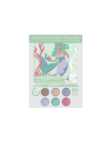 KIDS MINI Under the Sea Paint-by-Number Kit