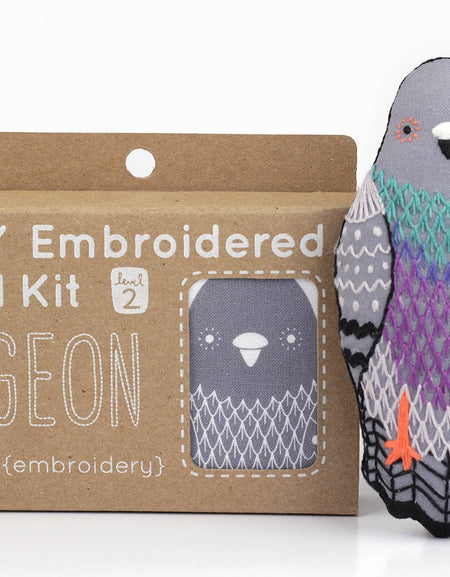 Pigeon - Embroidery Kit
