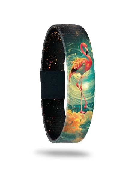 Get Out There Bracelet - Space Flamingo: Medium
