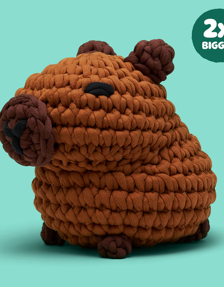 Hugh the Capybara Extra Squeezy Crochet Kit