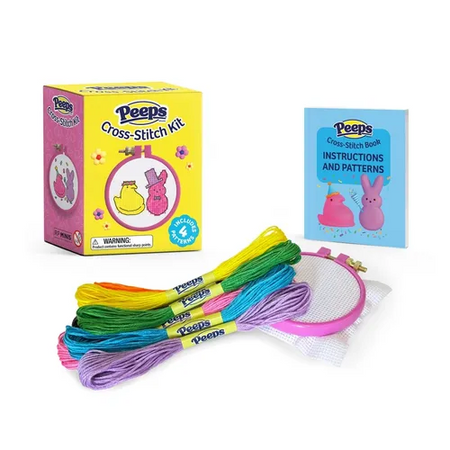 Peeps(r) Cross-Stitch Kit: Includes 4 Patterns - Paperback