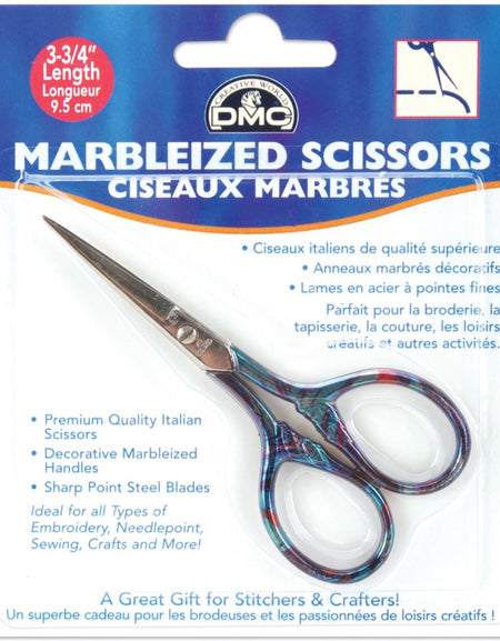 DMC Marbleized Scissors Purple Essence