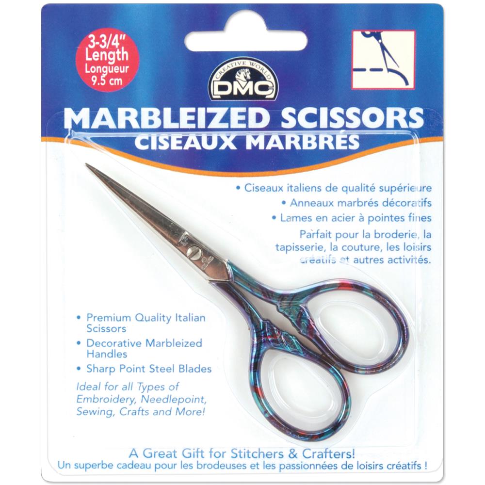 DMC Marbleized Scissors Purple Essence