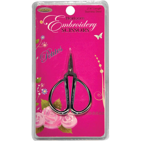 Sullivans Heirloom Petites embroidery Scissors 2.25" - Silver